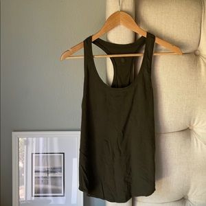 Lululemon Dark Olive love tank
